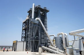 Vertical Drying Tower of JJW4000 Asphalt Plant
