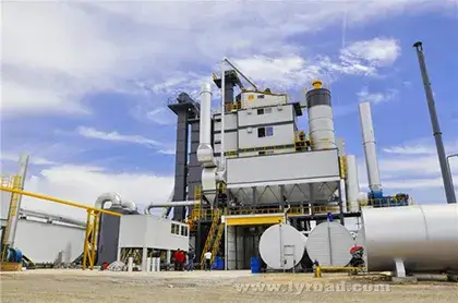 JJW4000 Asphalt Mixing Plant Has Been Successfully Put Into Operation