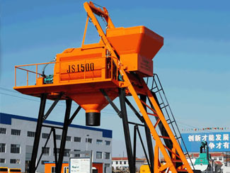 Twin-shaft Concrete Mixer (JS500-JS1500A)