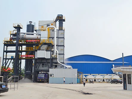 RAP processing unit of asphalt mixing plant