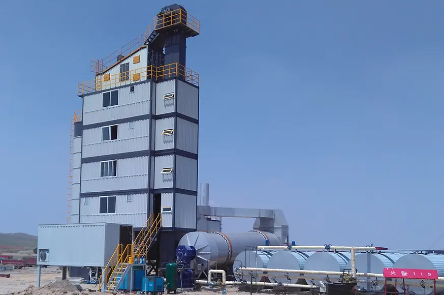 JNW340 مصنع الأسفلت المتقدم في منغوليا الداخلية ، الصين