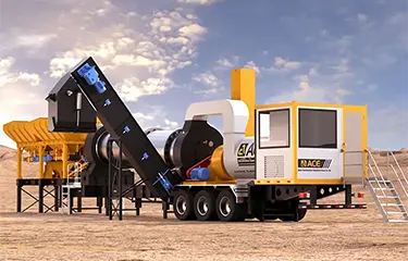 مصنع الأسفلت فائق الحركة