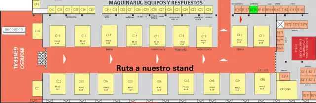 Disposición de la exposición