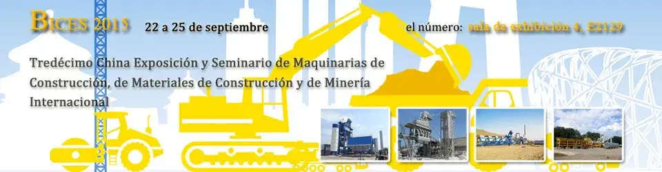 Exposición y seminario sobre maquinaria de construcción, materiales de construcción y minería