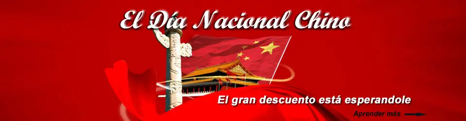 Gran Promoción en el Día Nacional de China para nuestros clientes