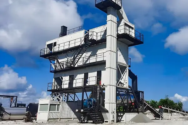 Planta mezcladora de asfalto tipo contenedor CFB400, 400t/h