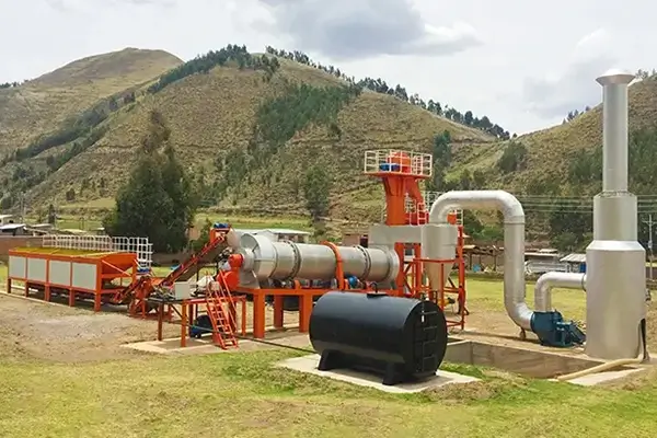 Planta de asfalto continua