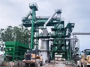 Planta de reciclaje en caliente RLB160, tecnología avanzada para reuso de asfalto