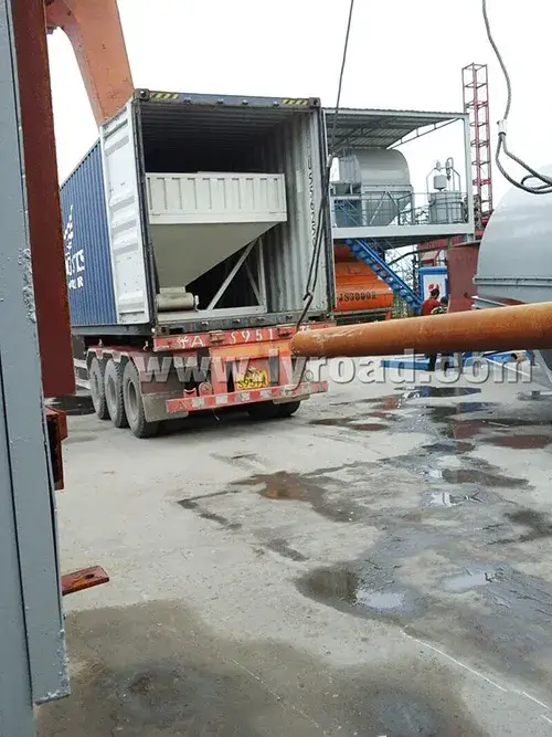 La planta de concreto está a punto de enviar a Uzbekistán