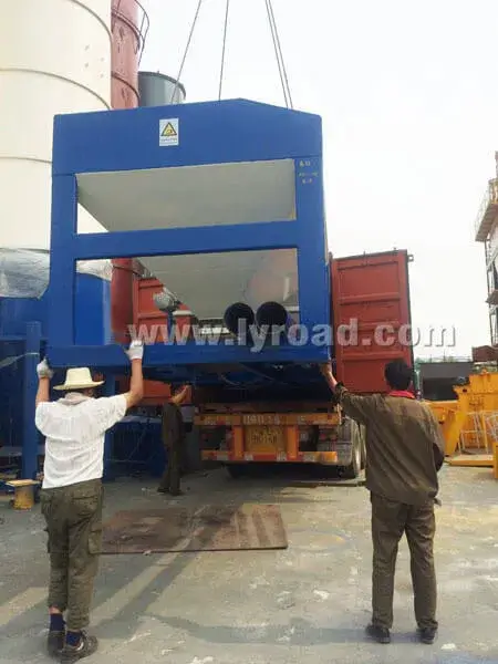 El cliente Marruecos ha comprador una planta de asfalto LB3000
