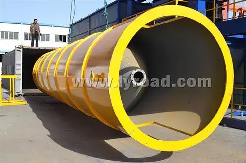 Encaminar la planta de asfalto LB1000 a Uzbekistán