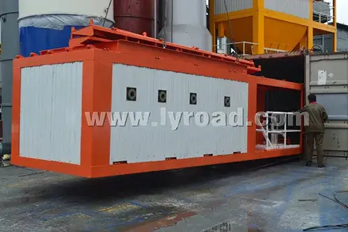 El envío de la planta de asfalto LB1500 para Rusia