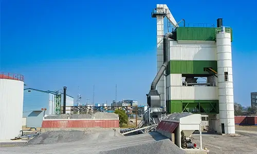 Planta de mezcla en caliente tipo contenedor modular