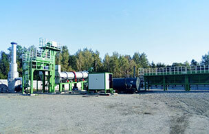 40t/h planta de asfalto continua, Brasil