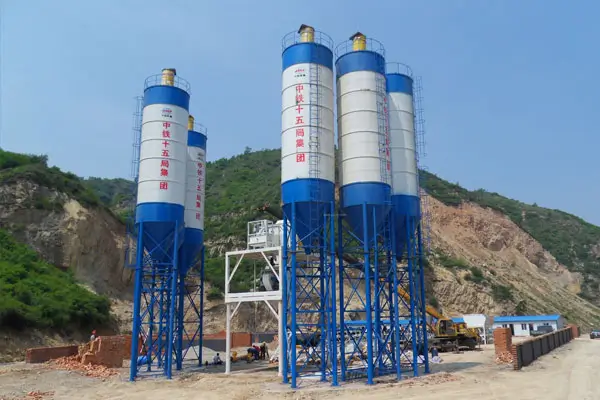 Fabricante de planta mezcladora de concreto con cinta transportadora
