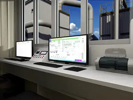 Sistema de Control de planta de asfalto discontinua JNW