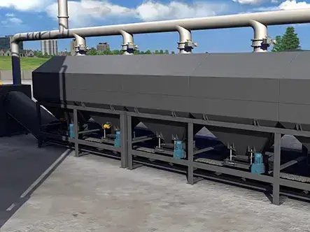 Alimentador Agregado de la planta de asfalto JNW