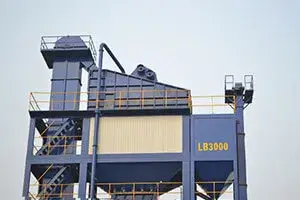 Pantalla de vibración de planta de asfalto discontinua LB