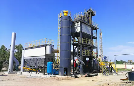 100t/h Planta de asfalto discontinua