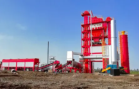 Planta de asfalto de mezcla por lotes de 120t / h