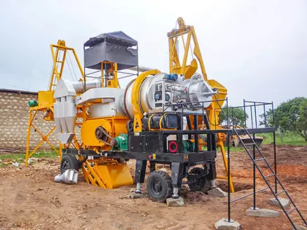 Planta de asfalto de compacto 10t/h