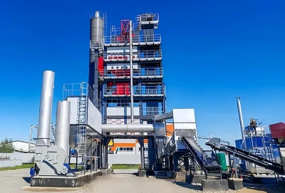 Planta de asfalto por lotes de 80 t / h