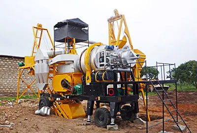 Planta de asfalto Móvil de 10t/h QLB