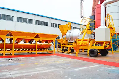 Módulo principal de la máquina planta de asfalto movil QLB