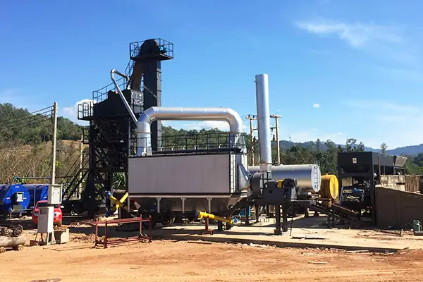 120t/h, planta mezcladora de asfalto moviles