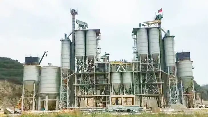 Planta de fabricación de mortero seco