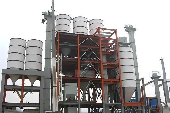 Planta de mortero de mezcla seca HSLZ con 200 ~ 400k Toneladas de producción anual