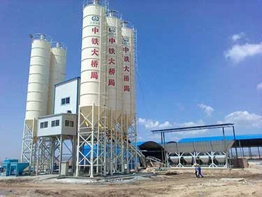 Fábrica de producción de concreto prefabricado
