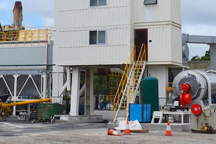 Tour de mélange de l'usine d'asphalte
