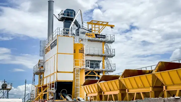 Usine de dosage d'asphalte avec performances durables