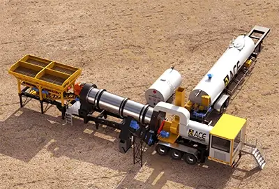 centrale d'enrobage portable 40t/h IAP40