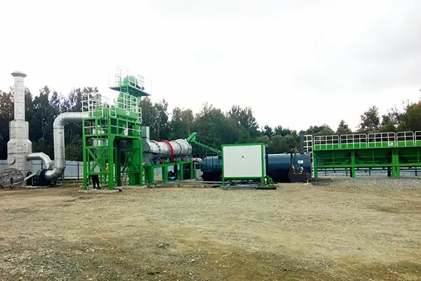 Usine d'asphalte de 40 t / h continue, Brésil