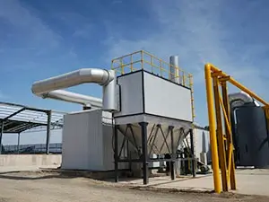 Filtres à poussières multi-étages pour usine d'asphalte JJW