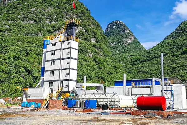 260t / h Centrale d'enrobage écologique et écologique