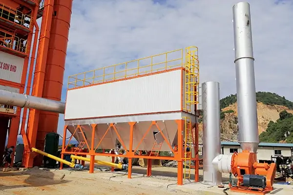 Filtres à poussière pour usine d'asphalte LB