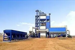 Usine de mélange discontinu d'asphalte série LB