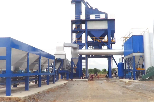 La première usine d'asphalte LB1500 en Thaïlande