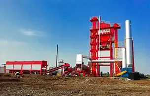 Centrale d'asphalte de mélange par lots 120t/h