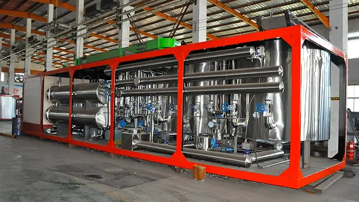 Usine de bitume modifié à faible coût