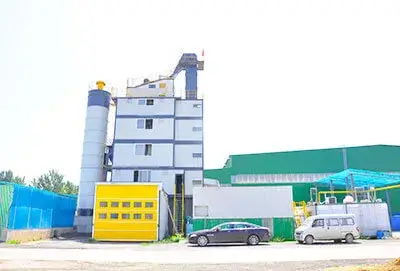 Performances clés de l'usine d'asphalte à 340 t / h