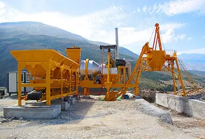 Performances clés de la petite usine d'asphalte de 20 t / h