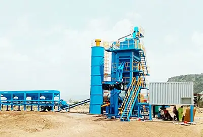 YLB700 usines d'enrobé mobile de 60t/h