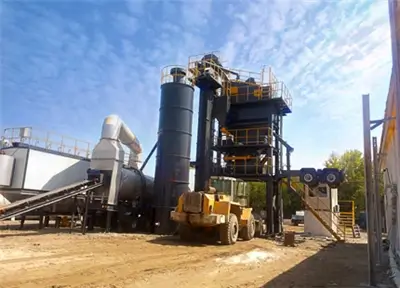 Centrale d'enrobage mobile de série YLB