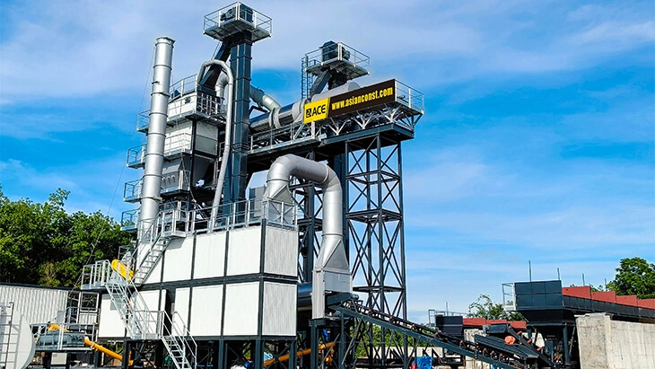 Prix de l'usine de recyclage d'asphalte de la série RLB