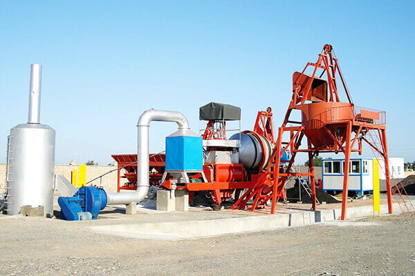 Centrale d'asphalte compacte 60 t / h QLB60