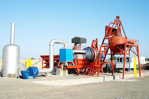 Centrale d'asphalte compacte 60 t / h QLB60